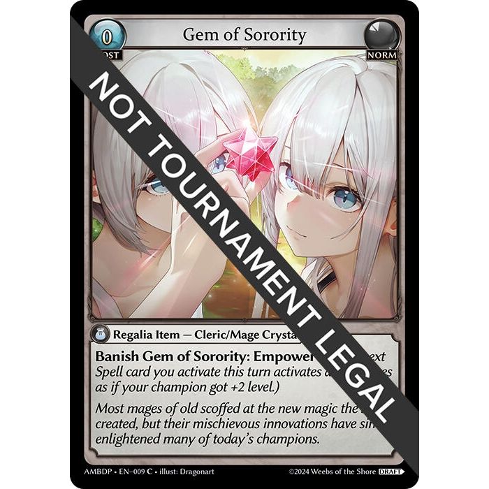 Image for Gem of Security (009) (AMBDP) - Grand Archive TCG