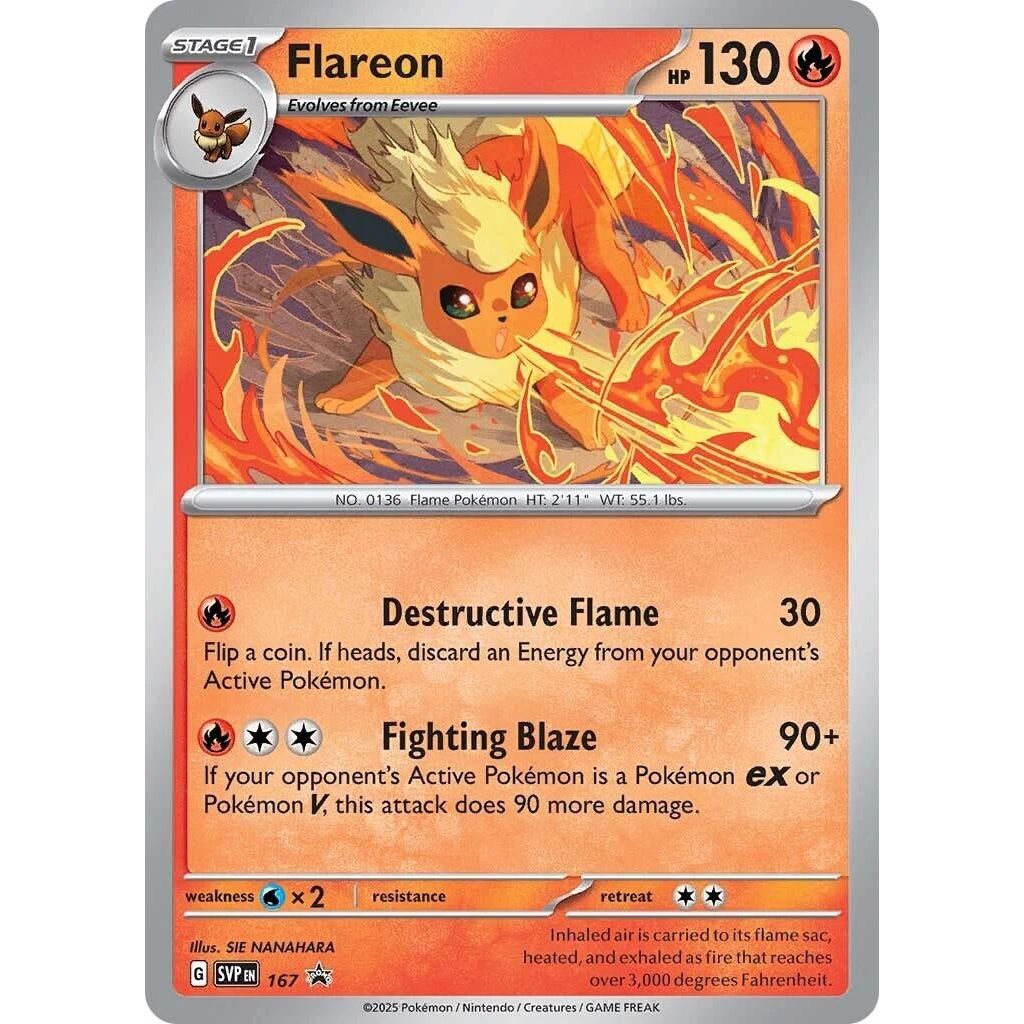 Image for Flareon - 167 (167) (SVP) - Pokemon