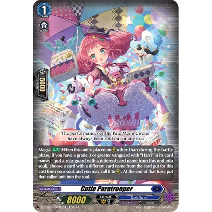 Image for Cutie Paratrooper (DZ-SS02/008EN) (DZ-SS02) - Cardfight Vanguard