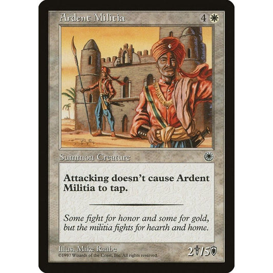 Image for Ardent Militia (POR) - Magic: The Gathering