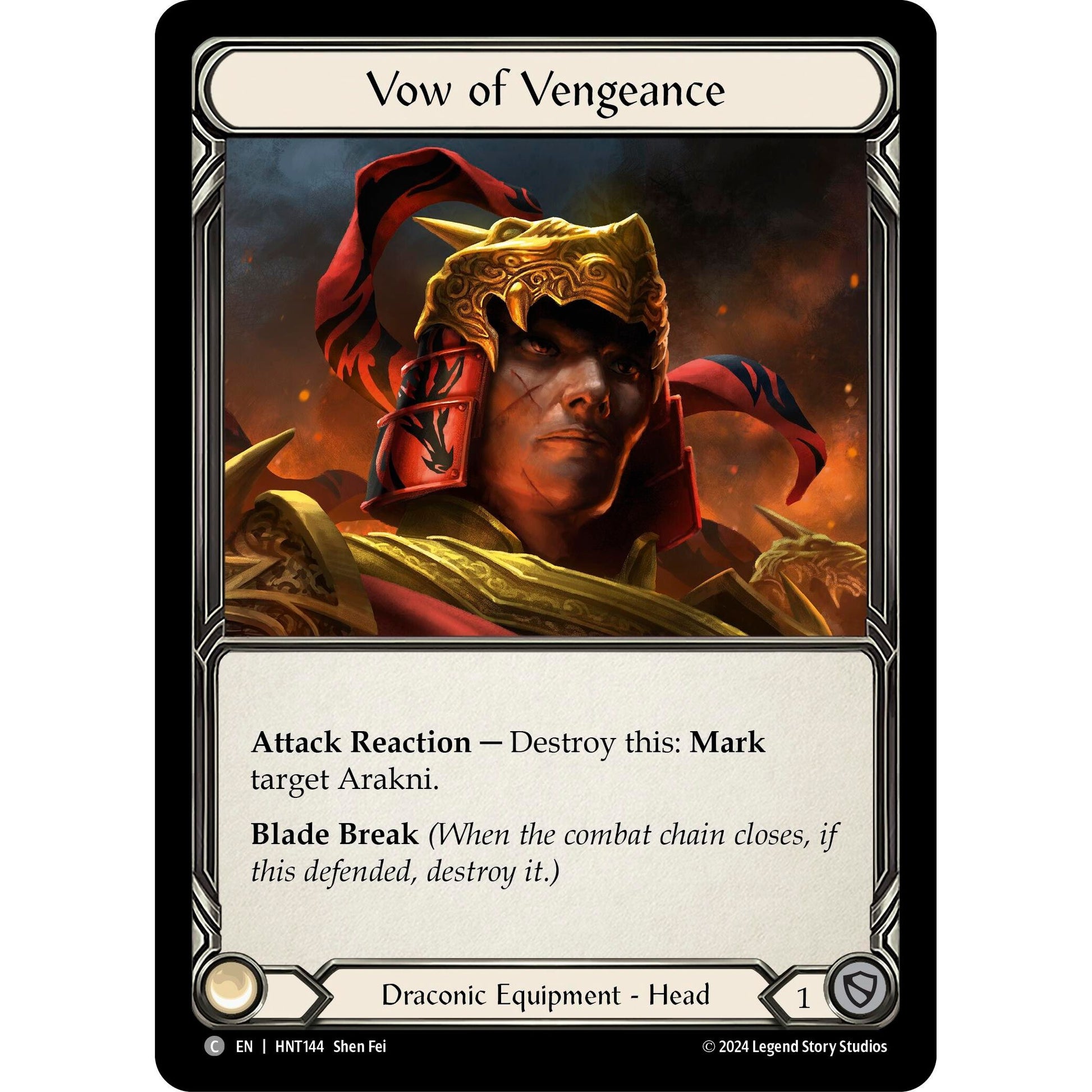 Image for Vow of Vengeance (HNT144) - Flesh and Blood TCG