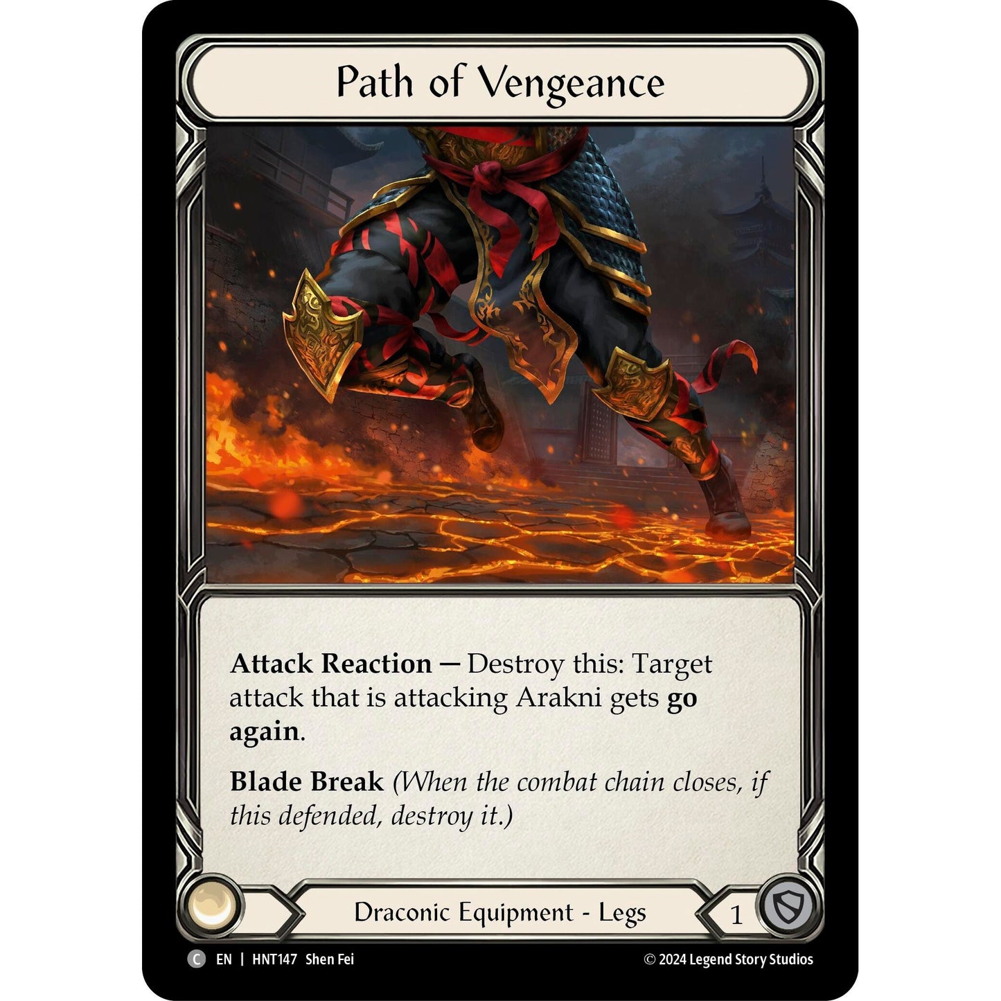 Image for Path of Vengeance (HNT147) - Flesh and Blood TCG