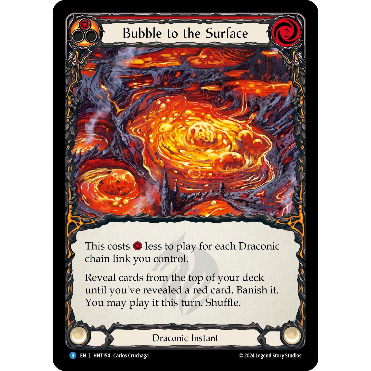 Image for Bubble to the Surface (Red) (HNT154) - Flesh and Blood TCG