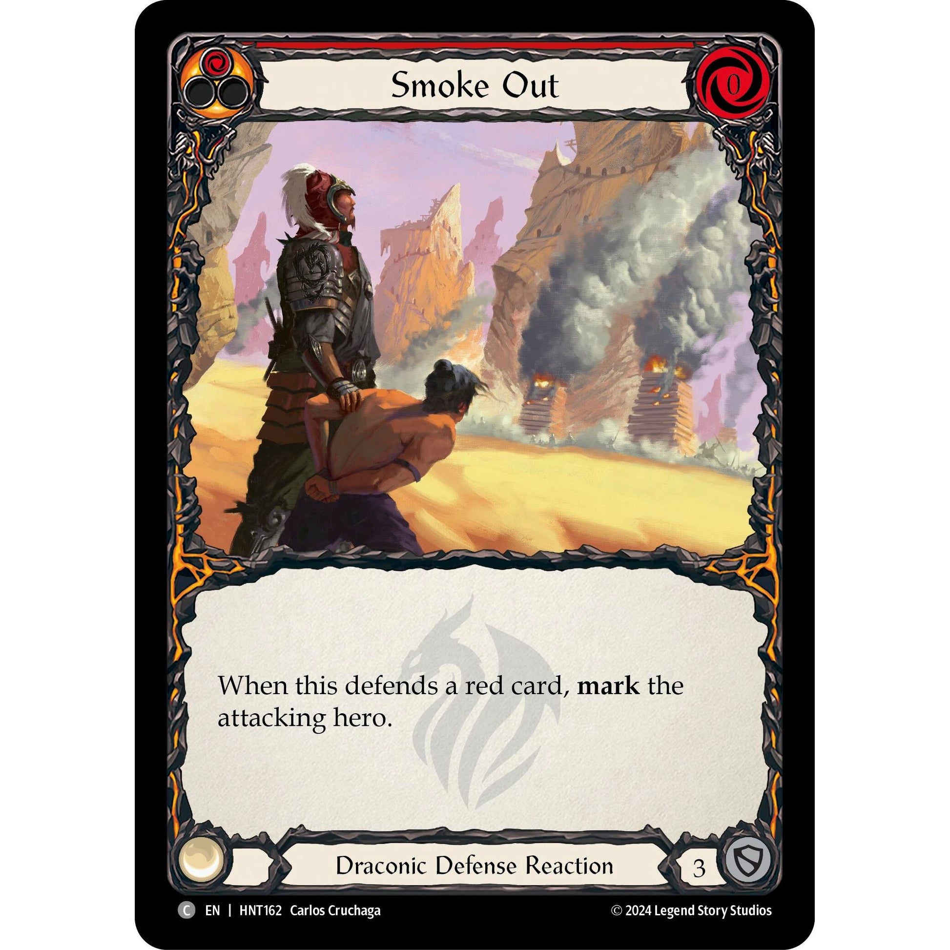 Image for Smoke Out (Red) (HNT162) - Flesh and Blood TCG