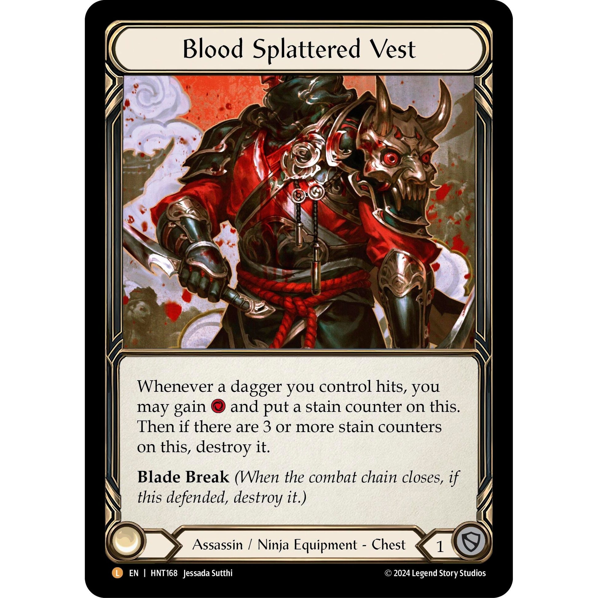 Image for Blood Splattered Vest (HNT168) - Flesh and Blood TCG