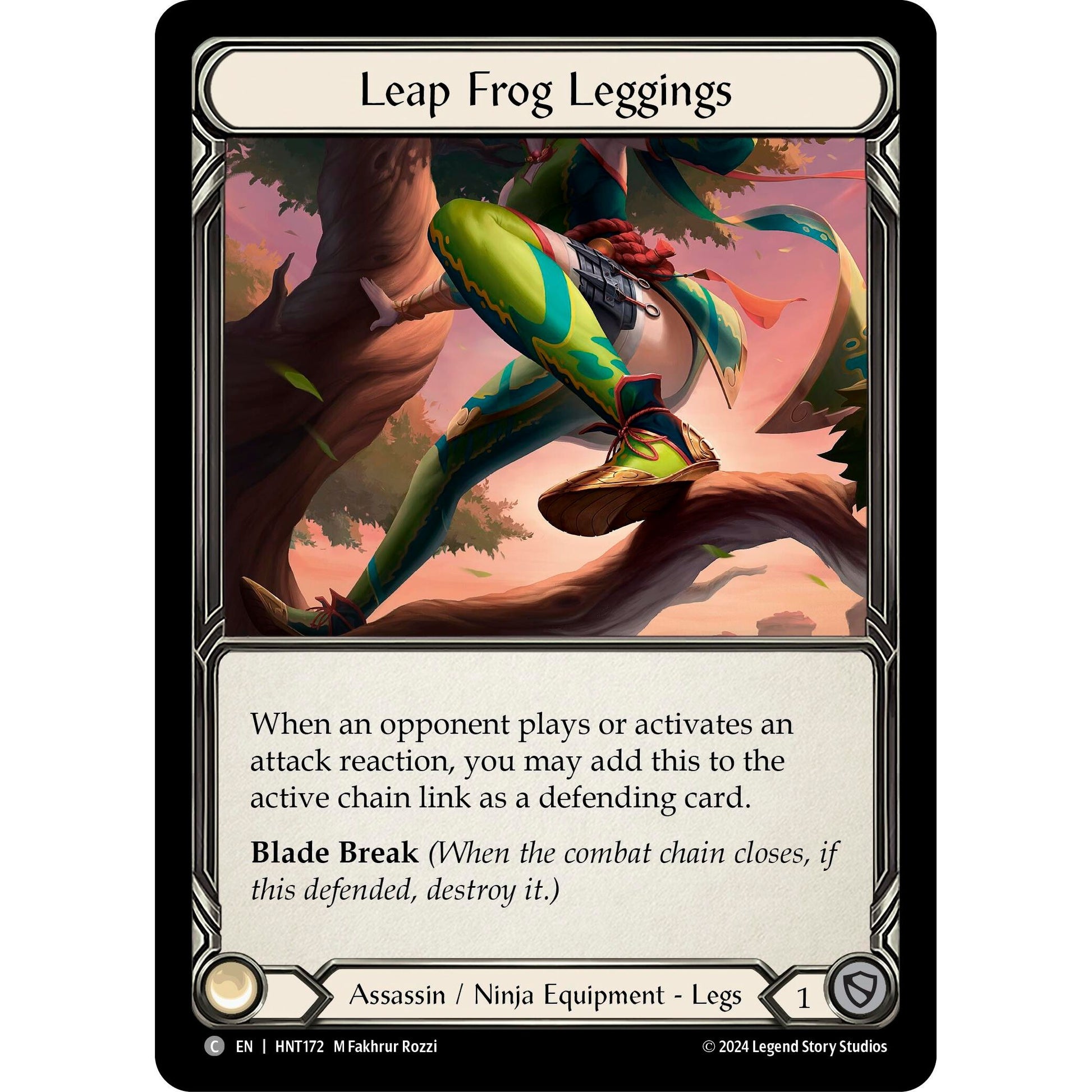 Image for Leap Frog Leggings (HNT172) - Flesh and Blood TCG