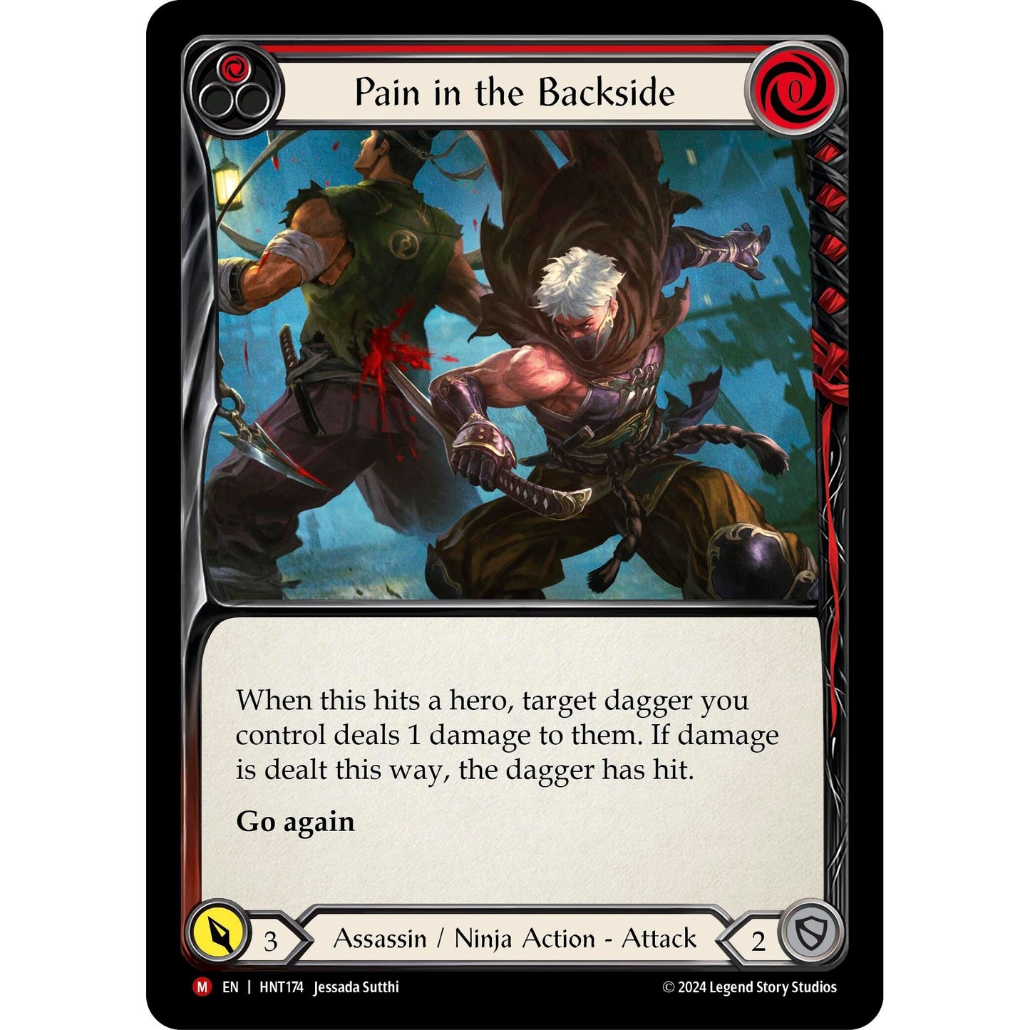Image for Pain in the Backside (HNT174) - Flesh and Blood TCG