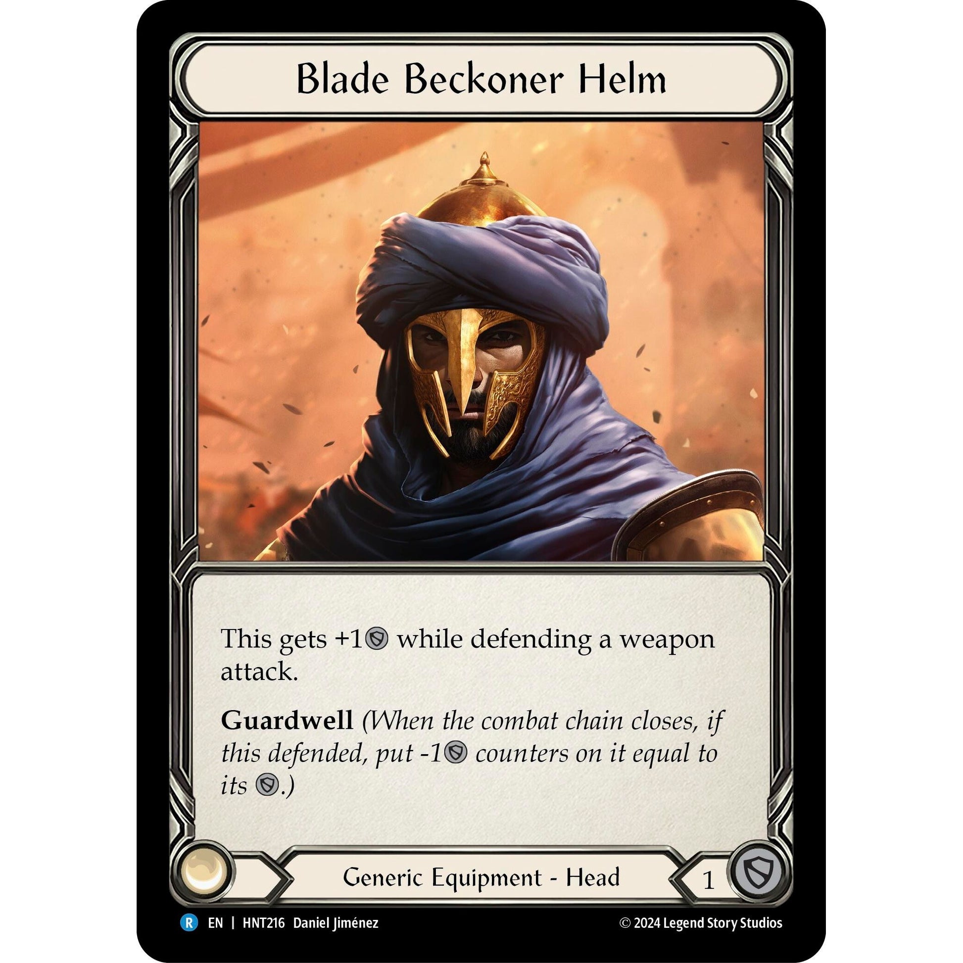 Image for Blade Beckoner Helm (HNT216) - Flesh and Blood TCG