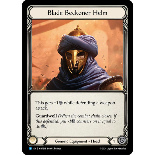 Image for Blade Beckoner Helm (HNT216) - Flesh and Blood TCG