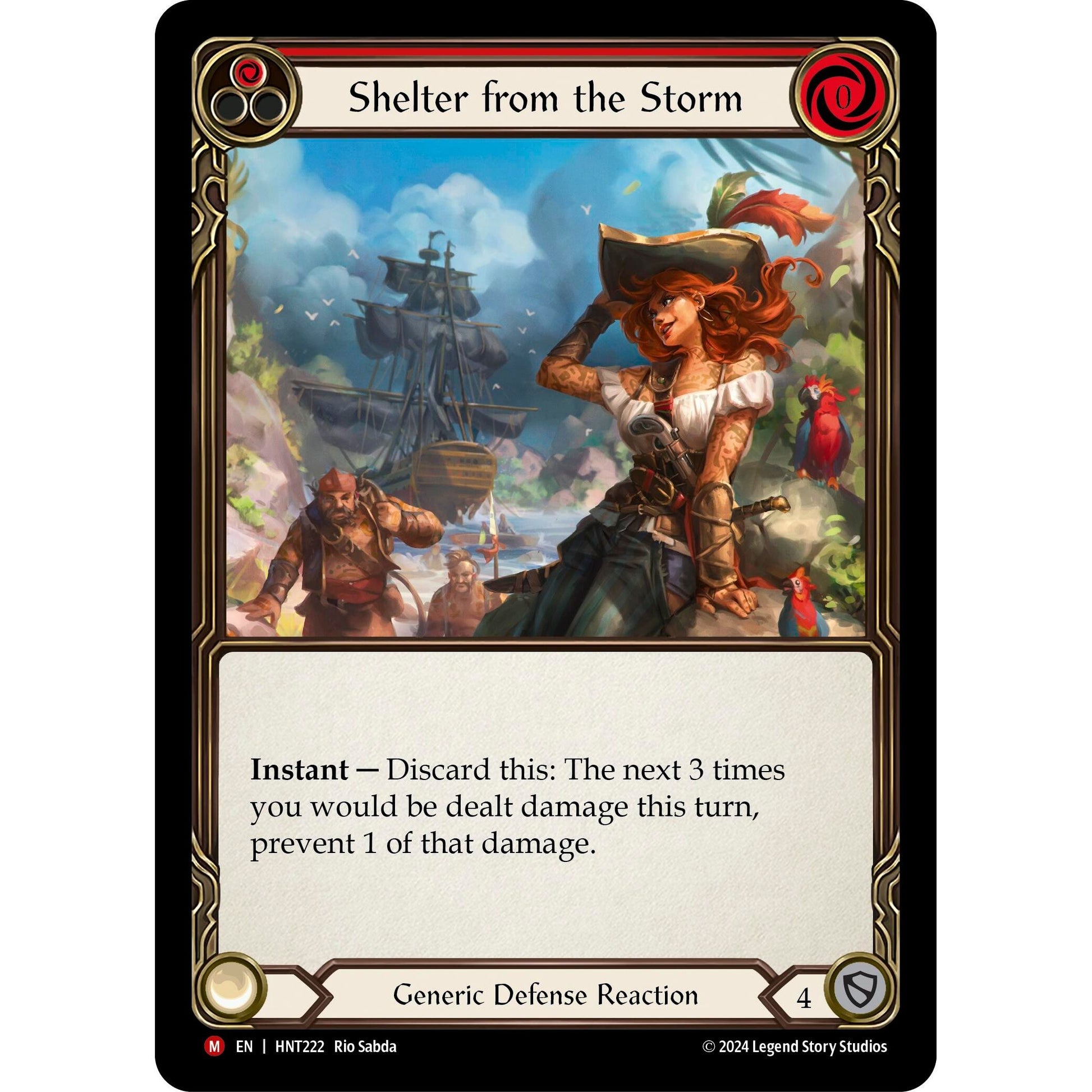 Image for Shelter from the Storm (HNT222) - Flesh and Blood TCG