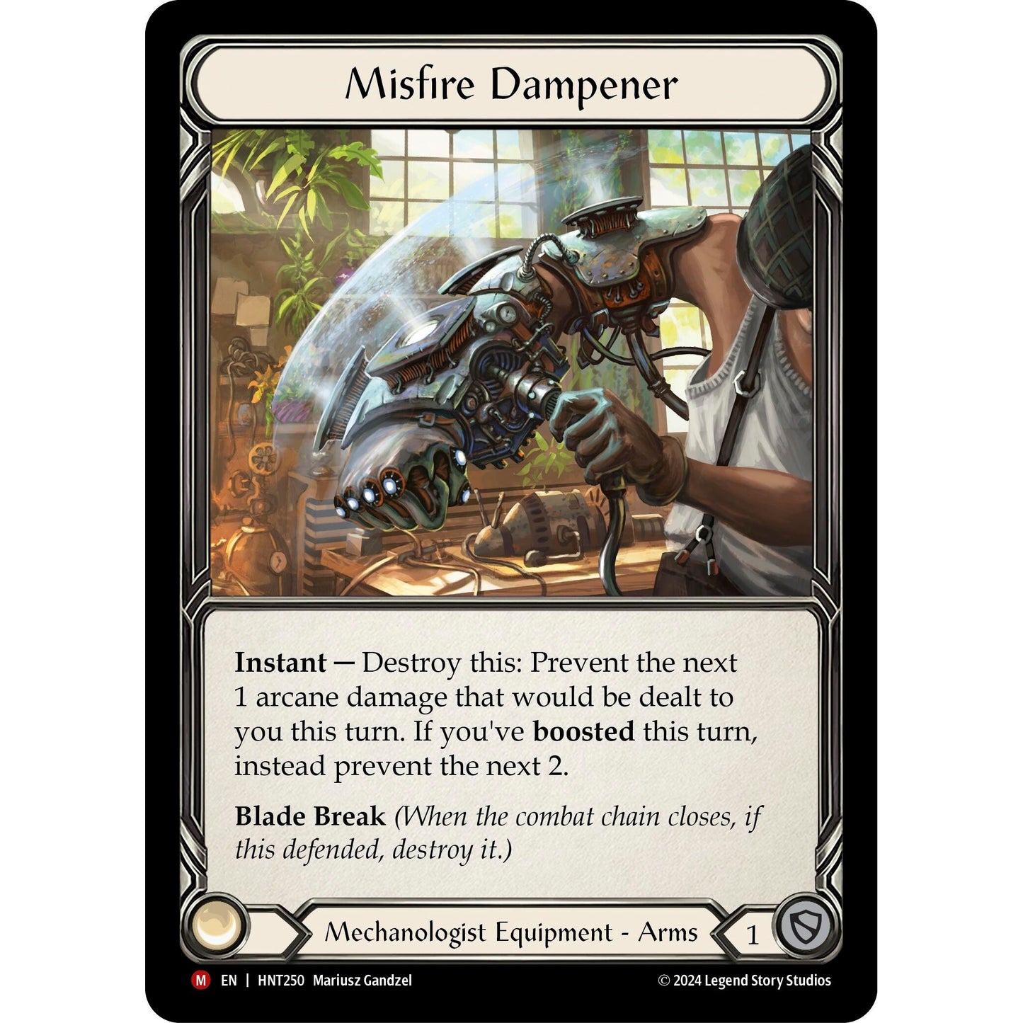 Image for Misfire Dampener (HNT250) - Flesh and Blood TCG