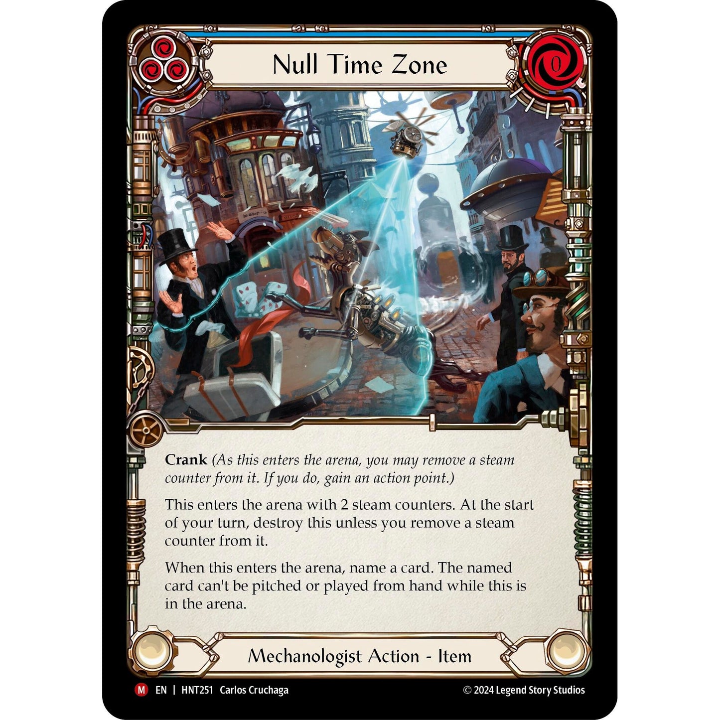 Image for Null Time Zone (HNT251) - Flesh and Blood TCG
