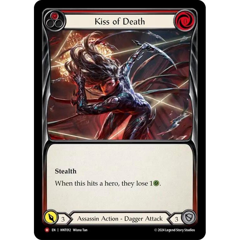 Image for Kiss of Death (HNT012) - Flesh and Blood TCG