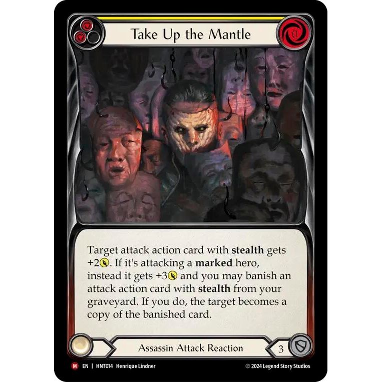 Image for Take Up the Mantle (HNT014) - Flesh and Blood TCG