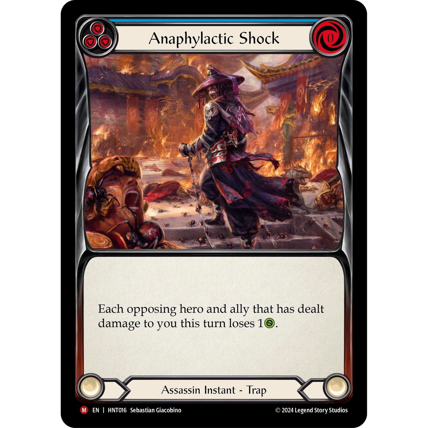 Image for Anaphylactic Shock (HNT016) - Flesh and Blood TCG