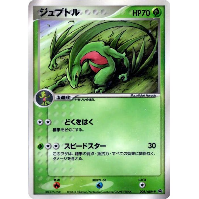 Image for Grovyle - 008/ADV-P (008/ADV-P) - Pokemon Japan