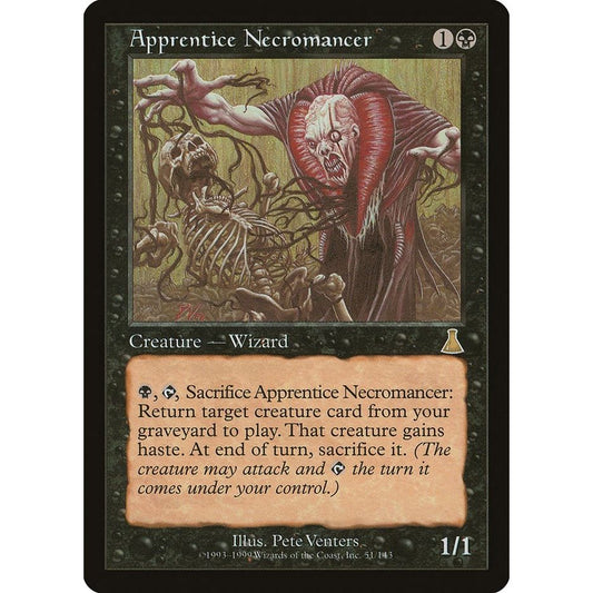 Image for Apprentice Necromancer (51) (UDS) - Magic: The Gathering