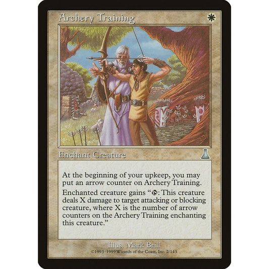 Image for Archery Training (2) (UDS) - Magic: The Gathering