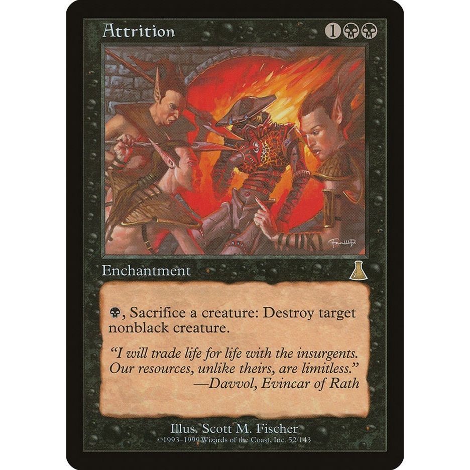 Image for Attrition (52) (UDS) - Magic: The Gathering
