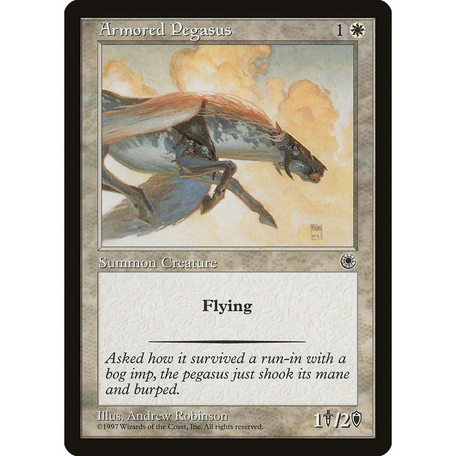 Image for Armored Pegasus (POR) - Magic: The Gathering