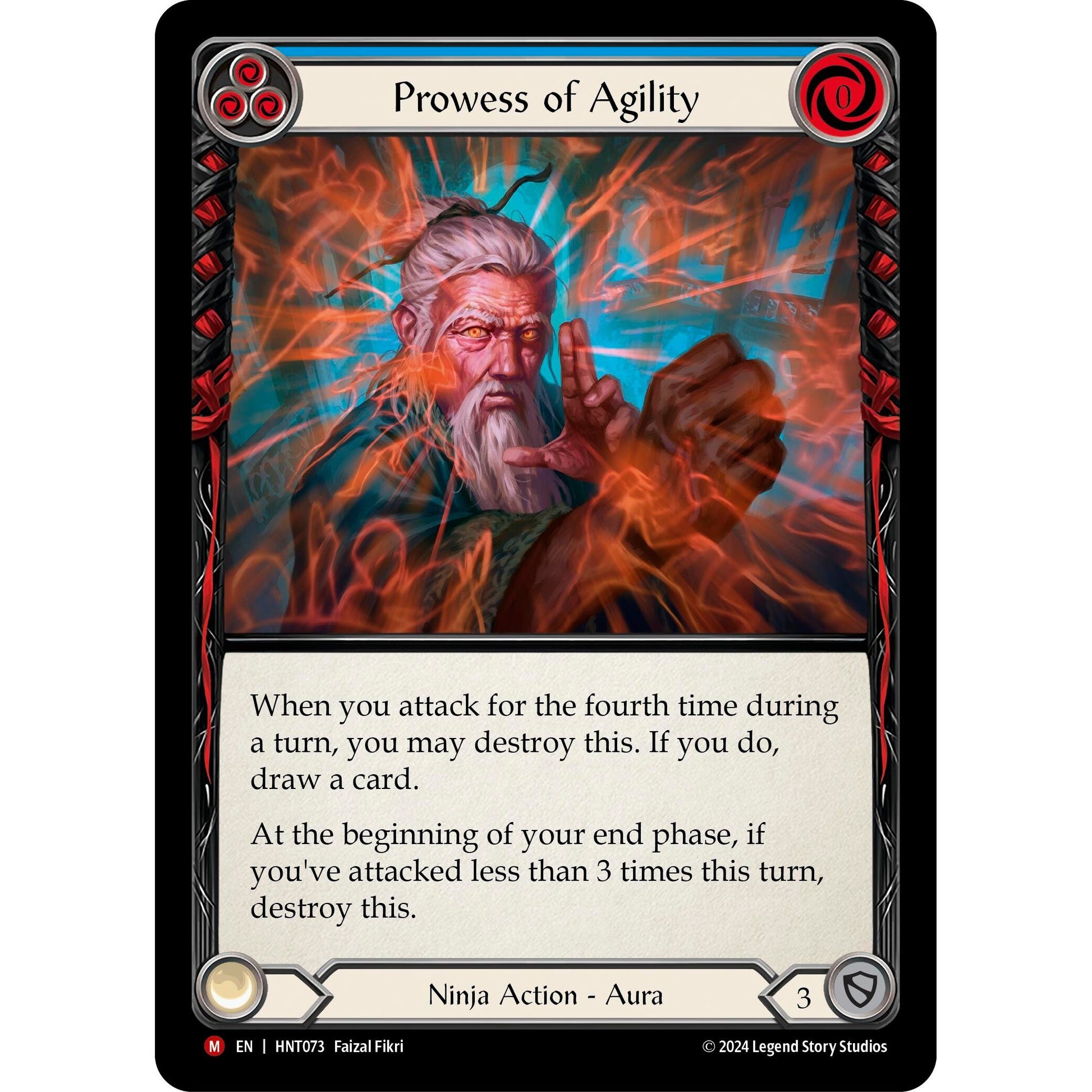 Image for Prowess of Agility (HNT073) - Flesh and Blood TCG