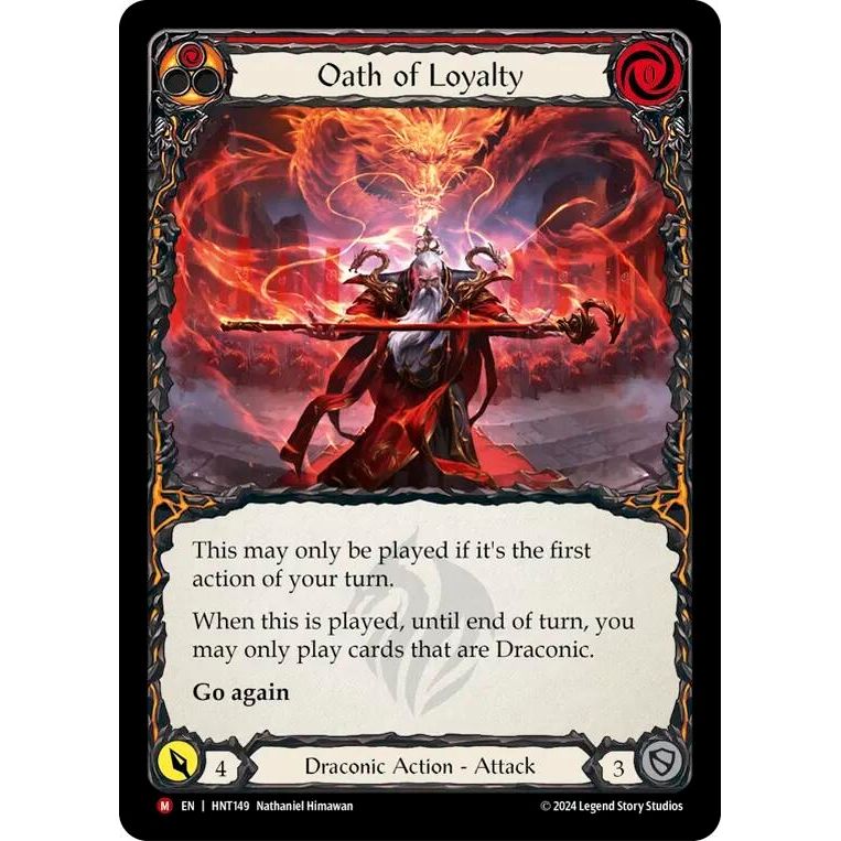 Image for Oath of Loyalty (HNT149) - Flesh and Blood TCG
