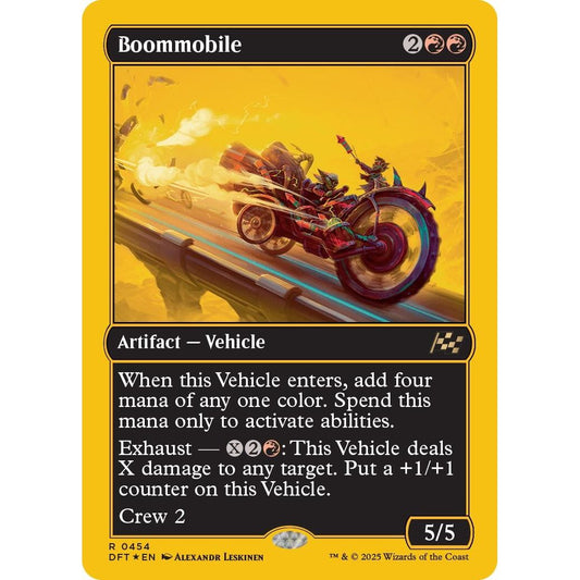Image for Boommobile (First-Place Foil) (454) (DFT) - Magic: The Gathering