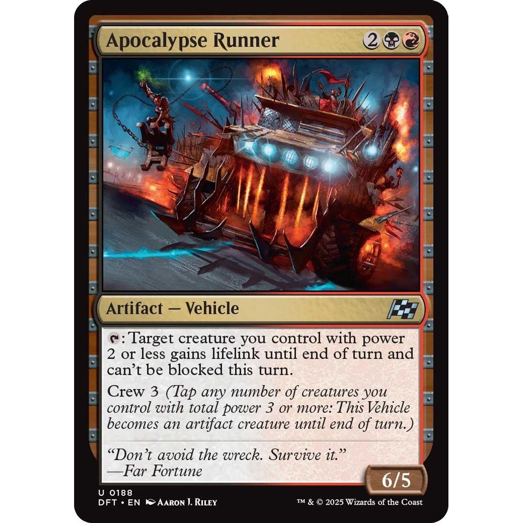 Image for Apocalypse Runner (188) (DFT) - Magic: The Gathering