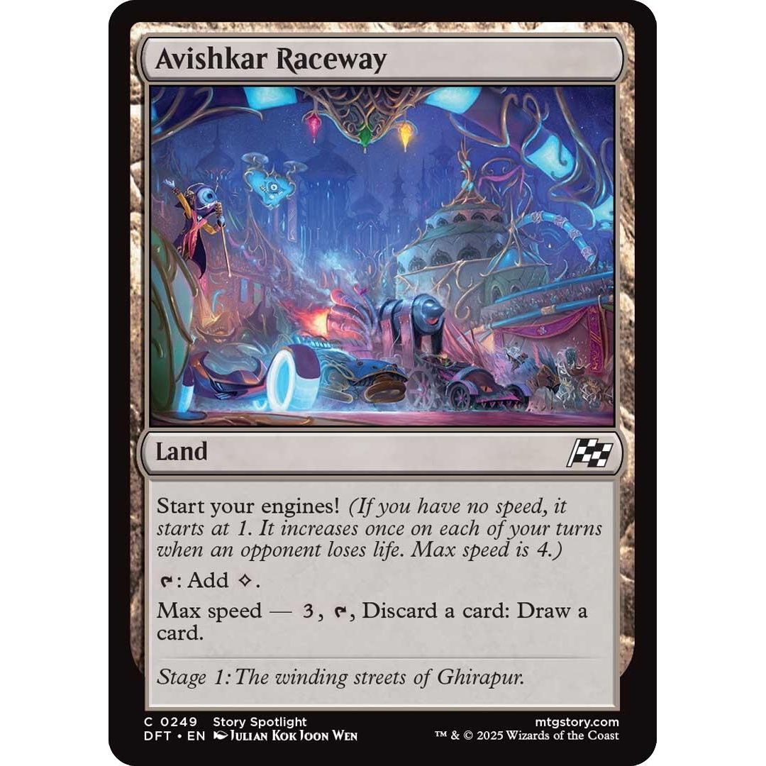 Image for Avishkar Raceway (249) (DFT) - Magic: The Gathering