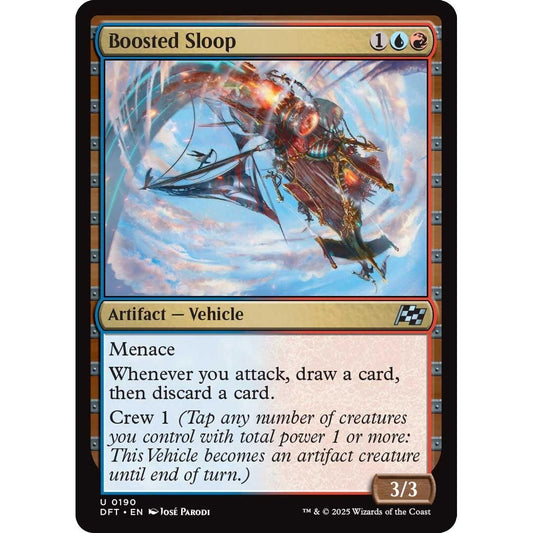 Image for Boosted Sloop (190) (DFT) - Magic: The Gathering