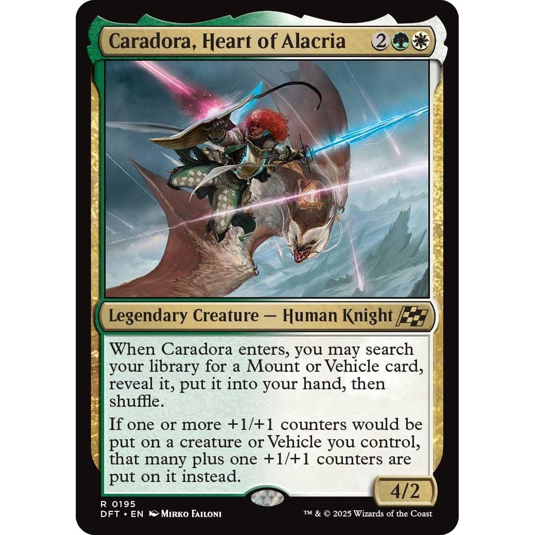 Image for Caradora, Heart of Alacria (195) (DFT) - Magic: The Gathering