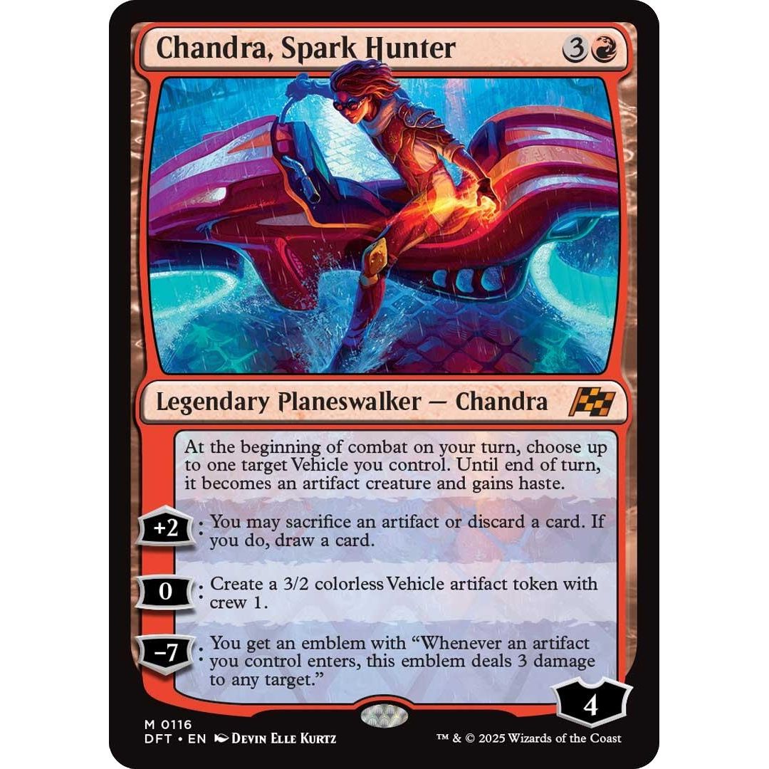 Image for Chandra, Spark Hunter (116) (DFT) - Magic: The Gathering