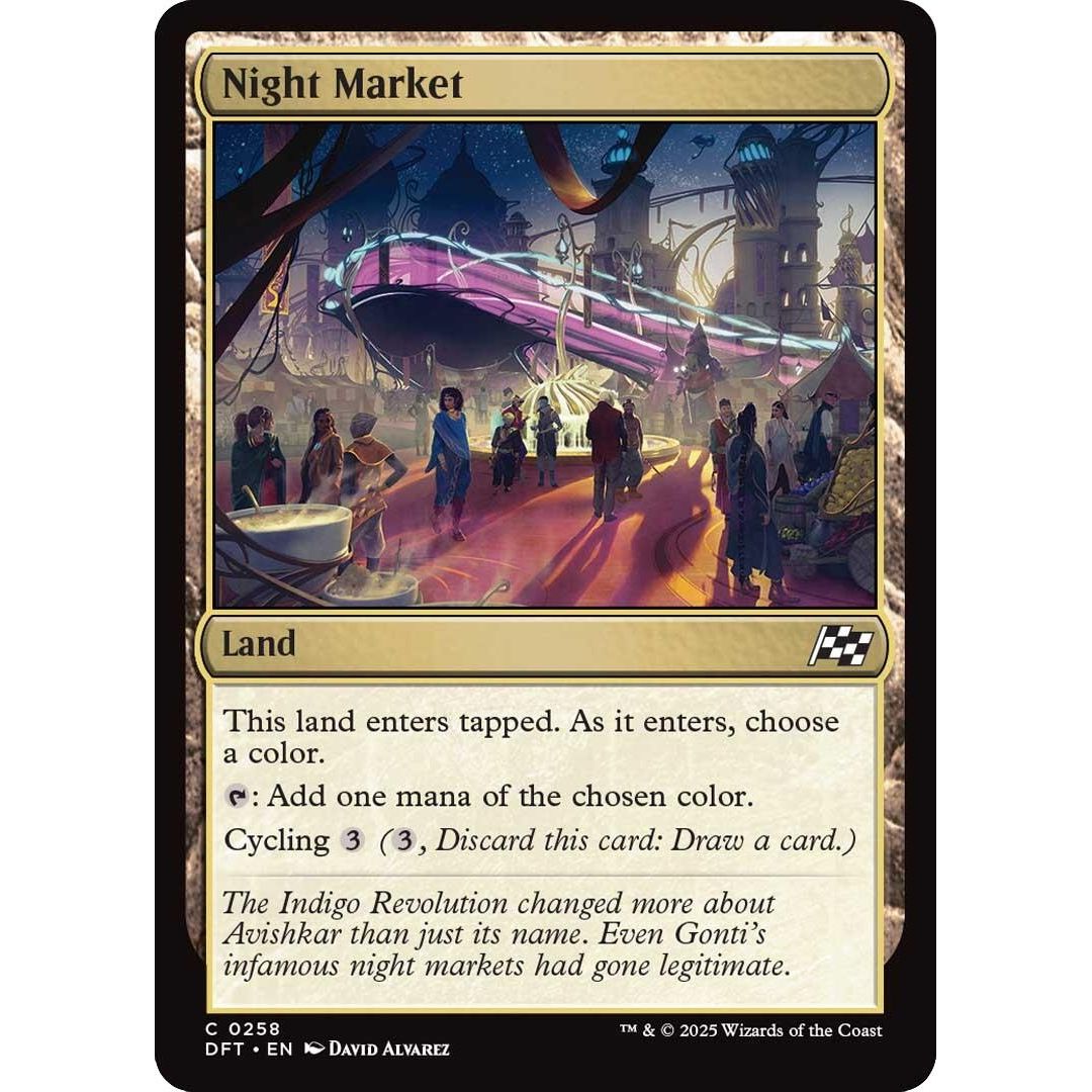 Image for Night Market (258) (DFT) - Magic: The Gathering