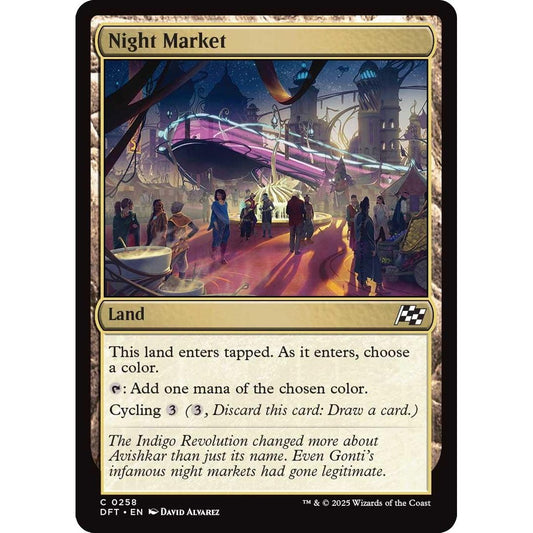 Image for Night Market (258) (DFT) - Magic: The Gathering