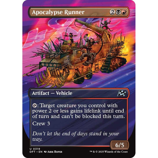 Image for Apocalypse Runner (Borderless) (319) (DFT) - Magic: The Gathering