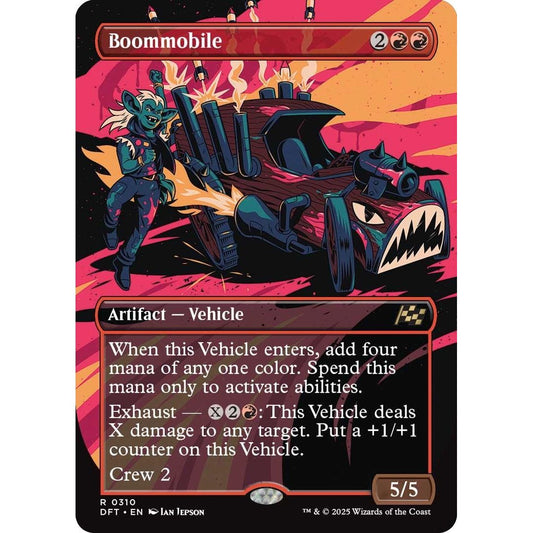 Image for Boommobile (Borderless) (310) (DFT) - Magic: The Gathering