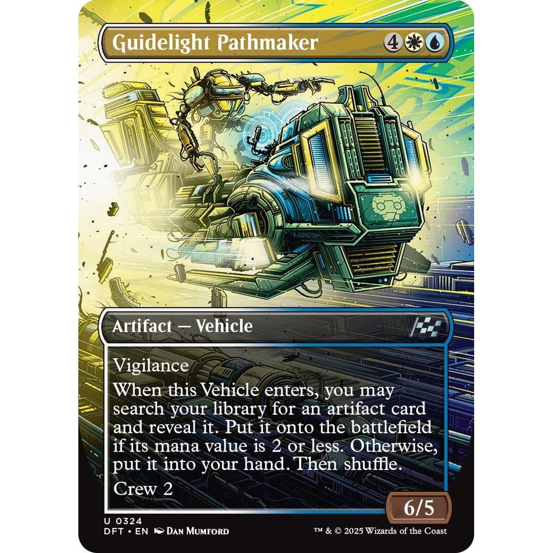 Image for Guidelight Pathmaker (Borderless) (324) (DFT) - Magic: The Gathering