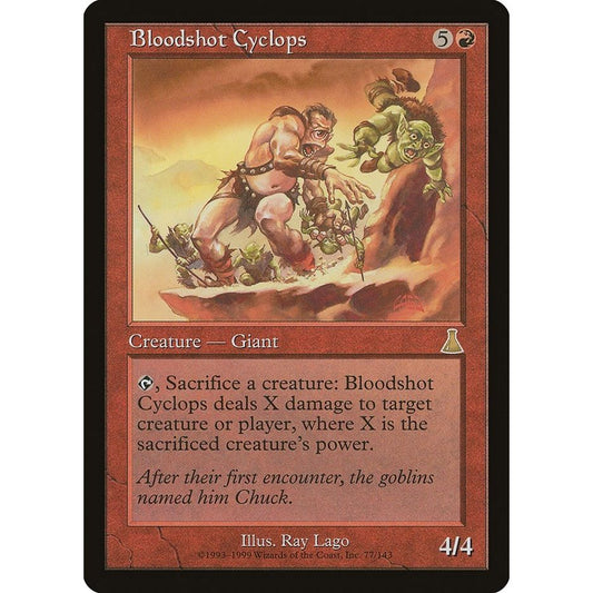 Image for Bloodshot Cyclops (77) (UDS) - Magic: The Gathering