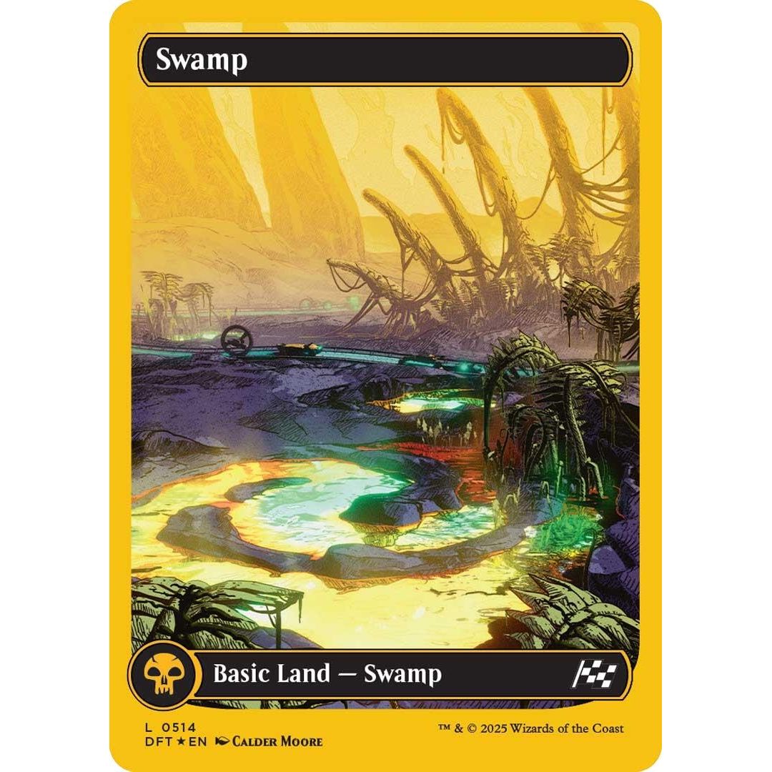 Image for Swamp (0514) (First-Place Foil) (514) (DFT) - Magic: The Gathering
