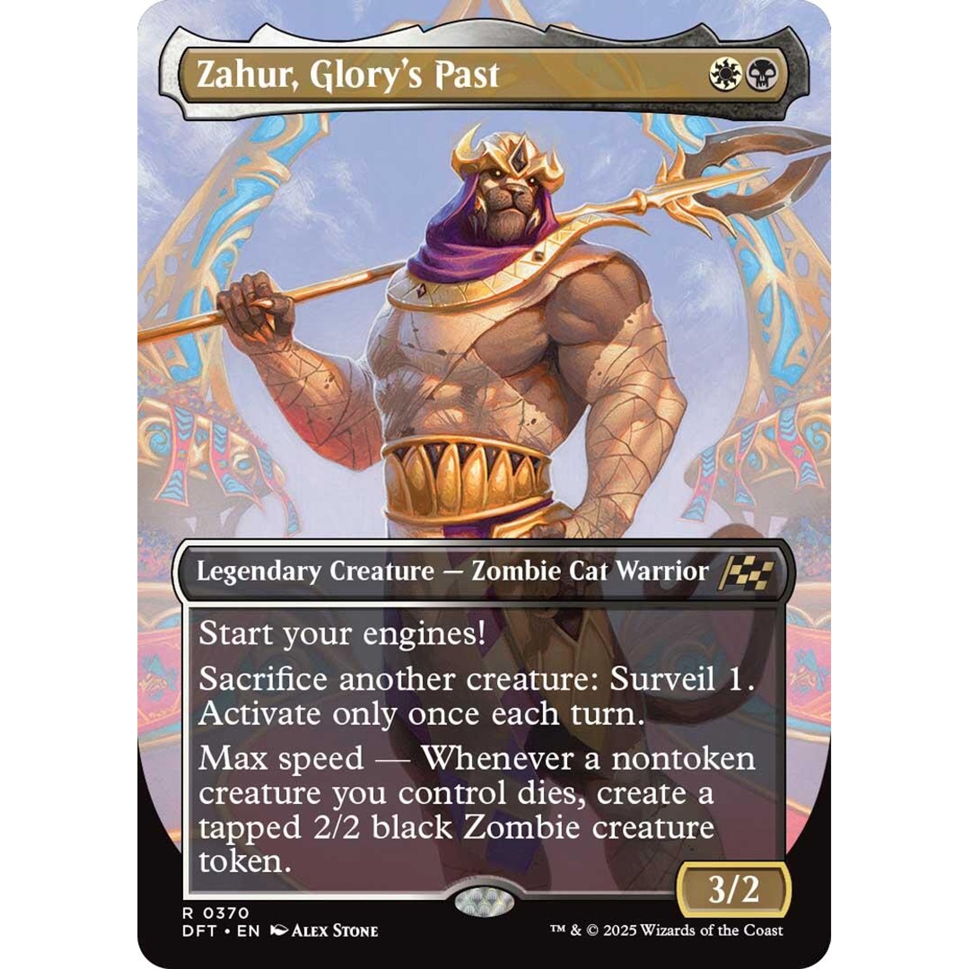 Image for Zahur, Glory's Past (Borderless) (370) - Magic: The Gathering