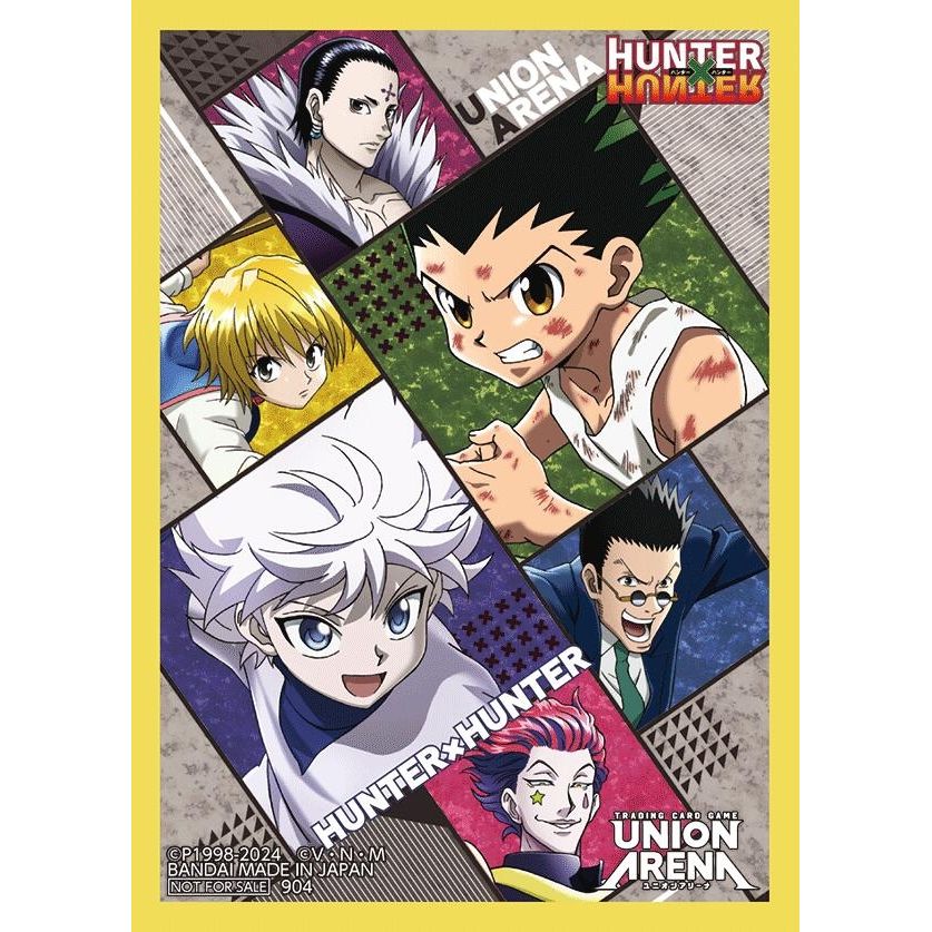 Image for Union Arena Rare Battle AP Card Sleeves - Hunter x Hunter (3-Pack) - Card Sleeves