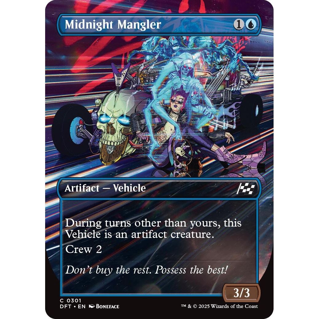 Image for Midnight Mangler (Borderless) (301) (DFT) - Magic: The Gathering