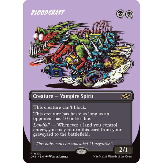 Image for Bloodghast (Borderless) (337) (DFT) - Magic: The Gathering