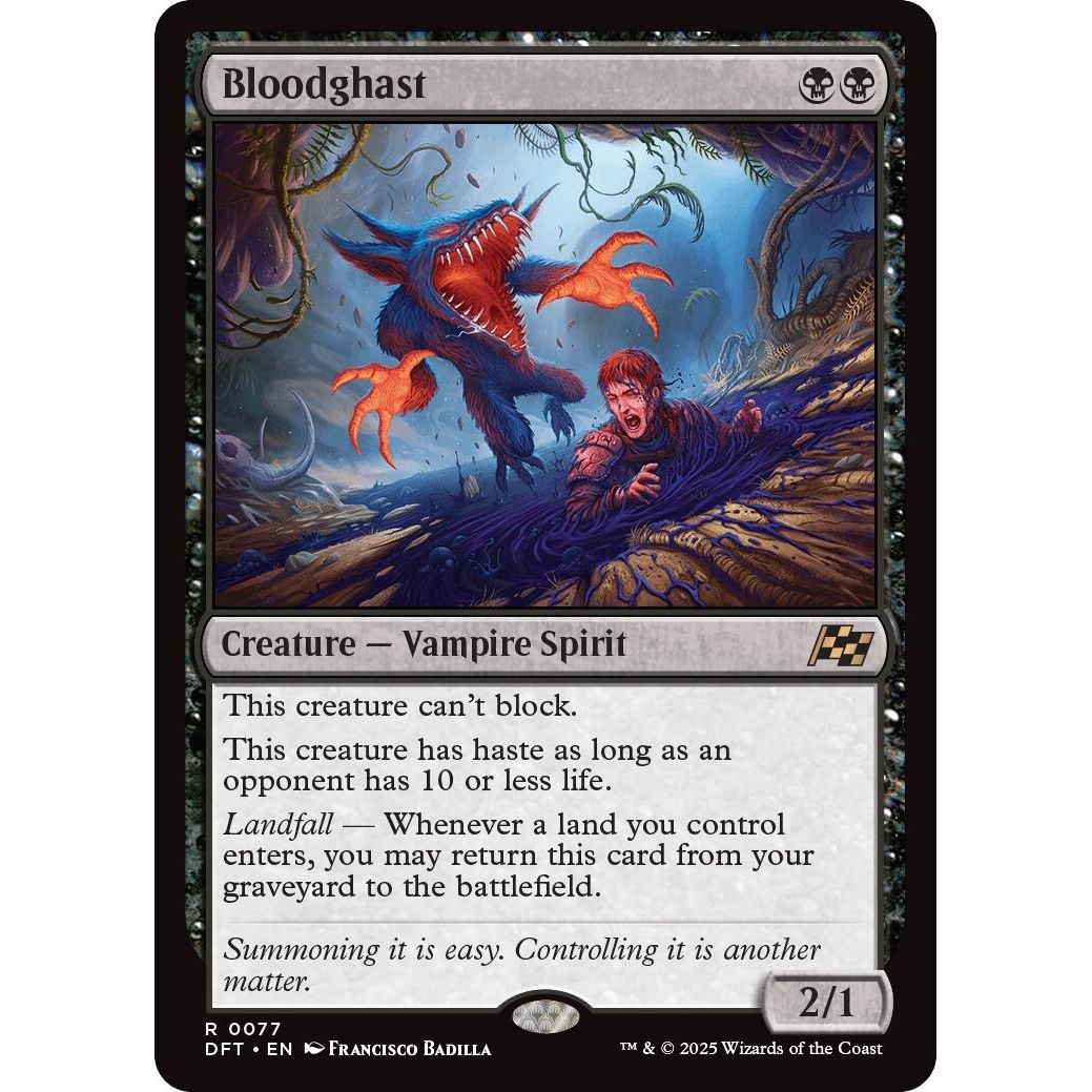 Image for Bloodghast (77) (DFT) - Magic: The Gathering