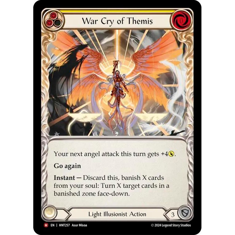 Image for War Cry of Themis (HNT257) - Flesh and Blood TCG