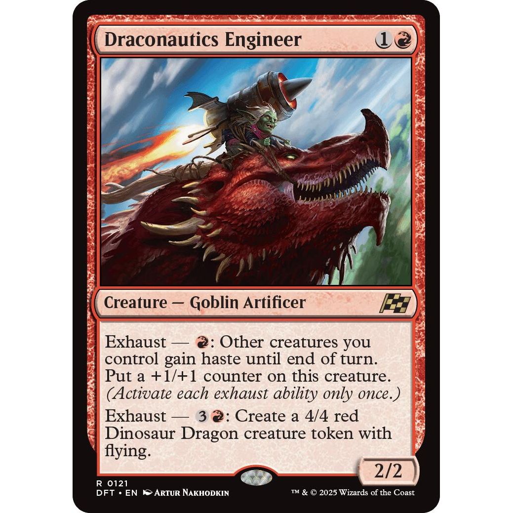 Image for Draconautics Engineer (121) (DFT) - Magic: The Gathering