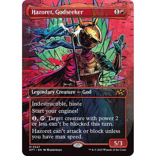 Image for Hazoret, Godseeker (Borderless) (347) (DFT) - Magic: The Gathering
