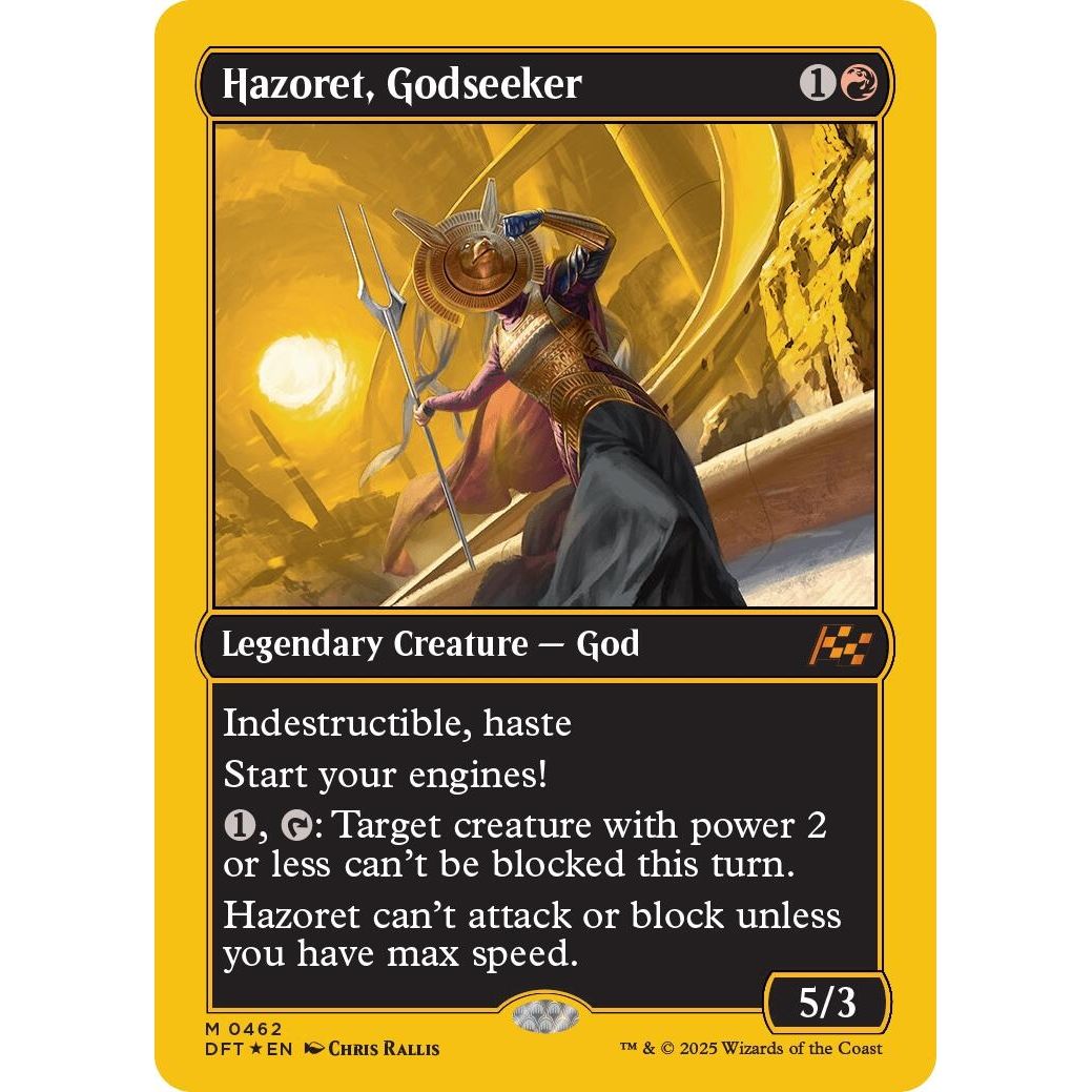 Image for Hazoret, Godseeker (First-Place Foil) (462) (DFT) - Magic: The Gathering