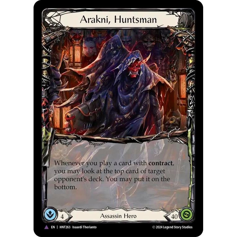 Image for Arakni, Huntsman (Marvel) (HNT263) - Flesh and Blood TCG