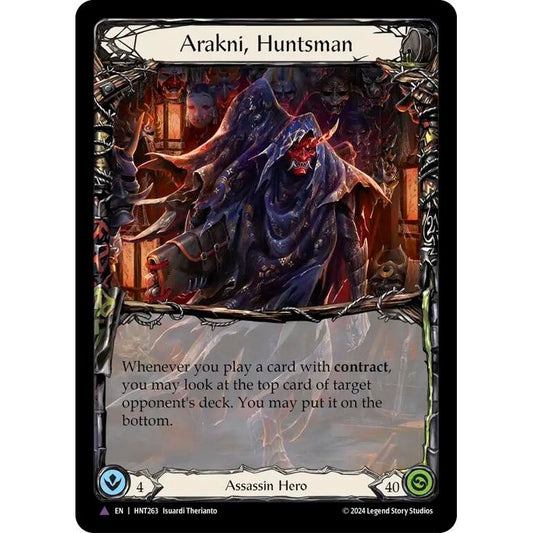Image for Arakni, Huntsman (Marvel) (HNT263) - Flesh and Blood TCG